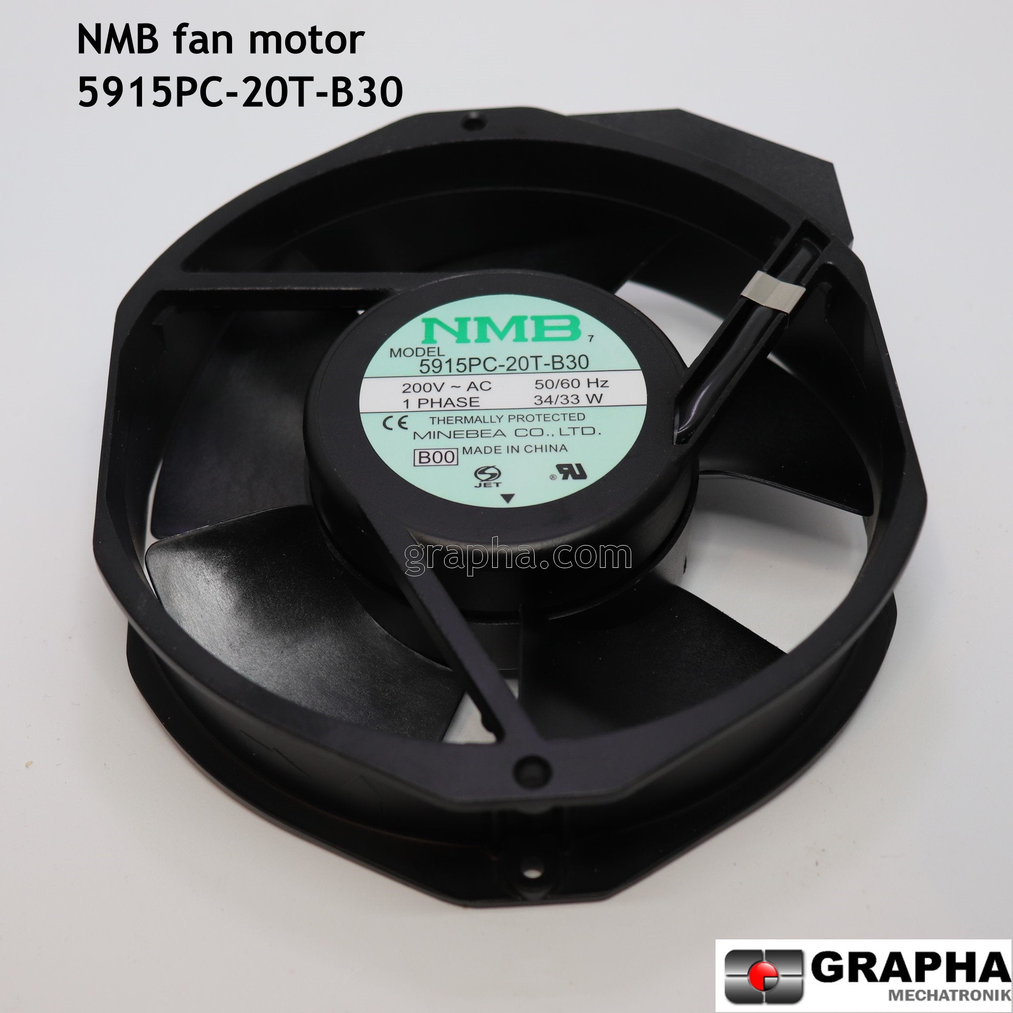 NMB fan motor: 5915PC-20T-B30