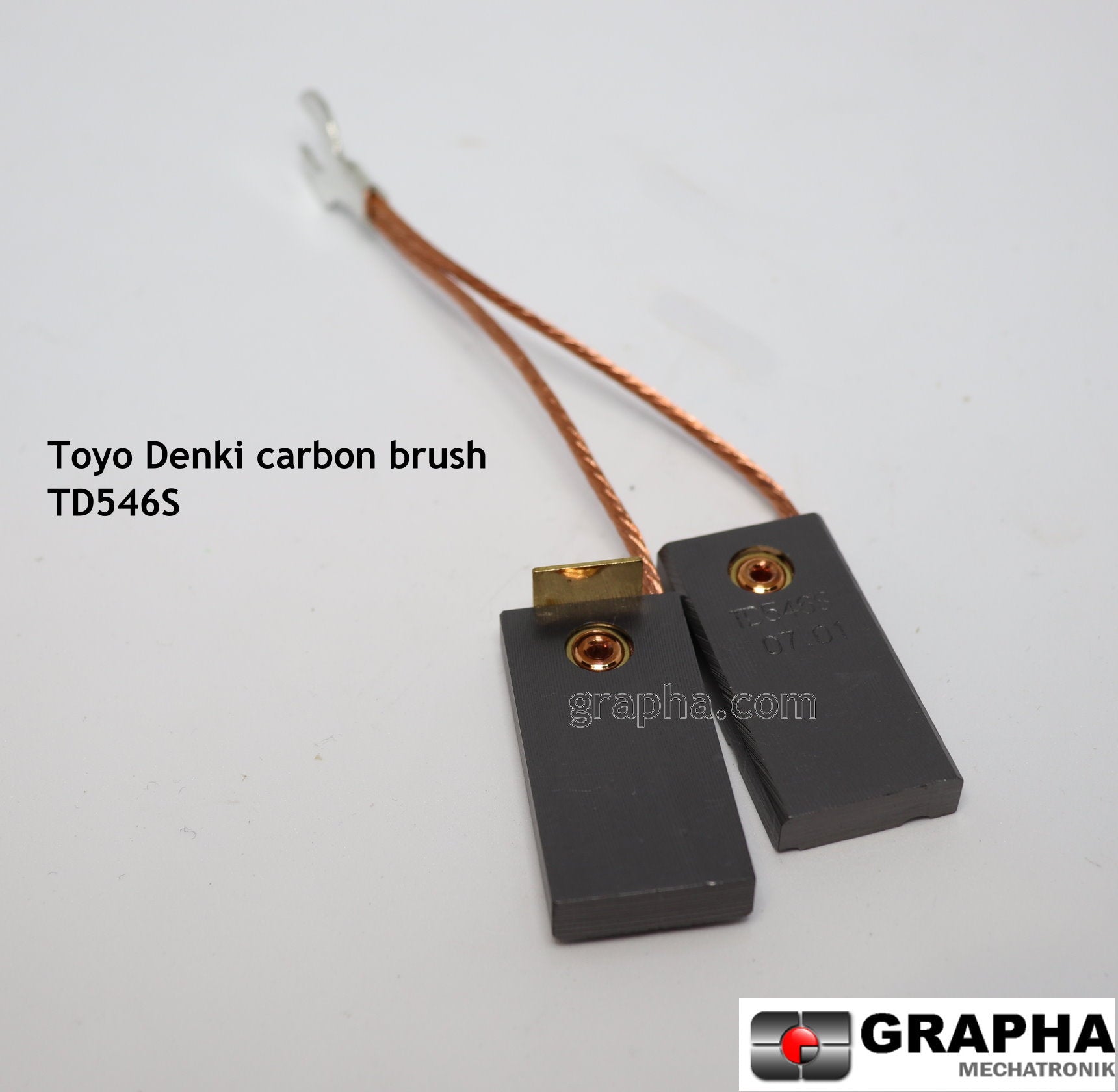 TD546S: Carbon brushes for Toyo Denki motors